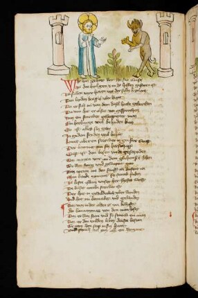 Christus besiegt den Teufel