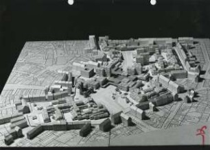 Altstadtring München (Diplomarbeit bei Willy Kreuer): Modellfoto