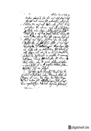 6: Brief von Johannes Müller an Johann Wilhelm Ludwig Gleim