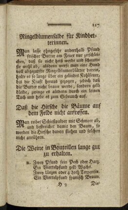 Ringelblumensalbe für Kindbetterinnen