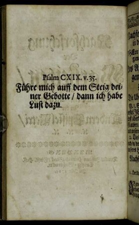 Psalm CXIX. v. 35.
