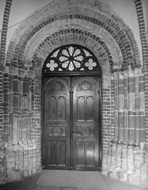 Kamien Pomorsk / Cammin (Polen), Dom St. Johannes, Inneres, Portal