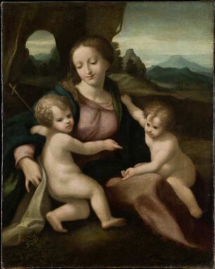 Madonna mit Kind und Johannesknaben