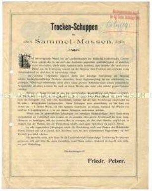 Trockenschuppen