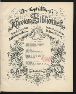 Nr. 4: Gavotte : G[-Dur] : Canon in der Oktave