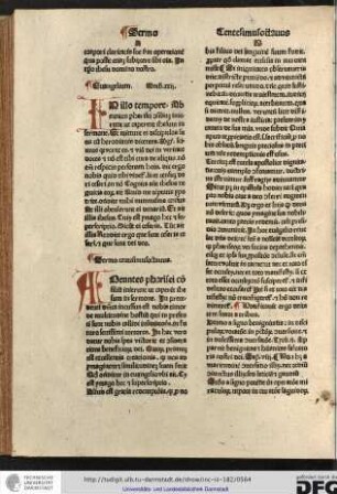 Sermo centesimusoctavus. Abeuntes Pharisei... In precedenti dominica incussus est nobis timor de multitudine hostium qui in presenti sunt nobis callidi insidiatores...