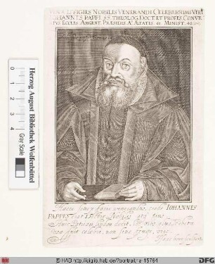 Bildnis (Georg) Johann Pappus