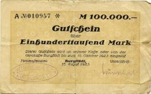 Gutschein - 100 T Mark