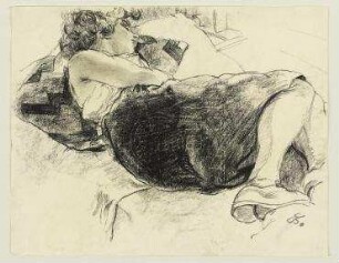 Liegende. Modellstudie II