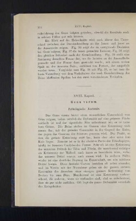 XVIII. Kapitel. Genu varum.