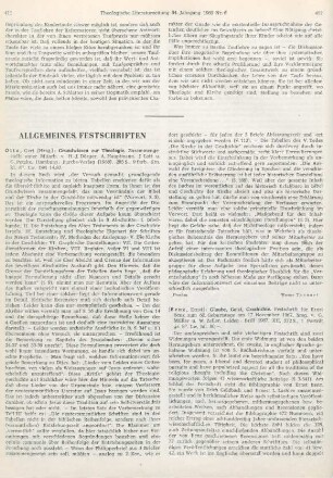 412-417 [Rezension] Glaube, Geist, Geschichte