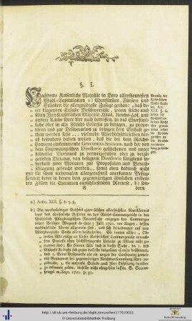 Vertheidigter Grund des an die allgemeine Reichs-Versammlung genommenen Recurses