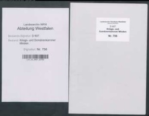 Amt Rahden - Vogtei Stemwederberg - Bauerschaft Dielingen: Unterlagen der Revisionskommission - Band 2