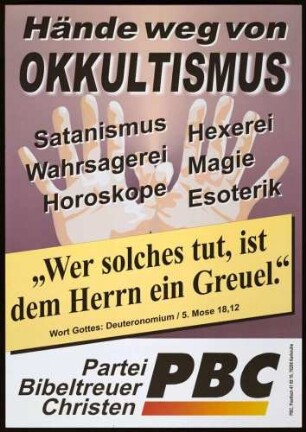 PBC, Bundestagswahl 2002