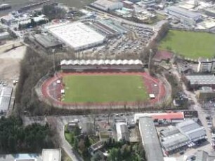 Luftbild Stadion Bergisch Gladbach