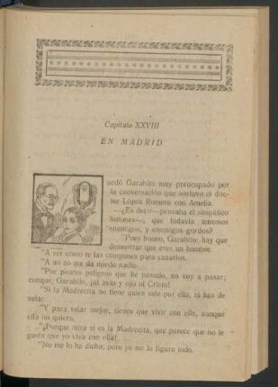 Capítulo XXVIII - En Madrid