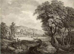 Schloss und Stadt Wehlen