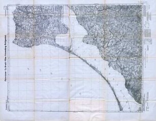 Reichskarte: Einheitsblatt 14 Palmnicken-Gr. Bruch-Pillau-Braunsberg-Heiligenbeil