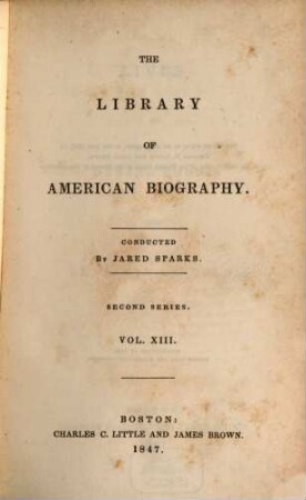 Lives of Daniel Boone and Benjamin Lincoln