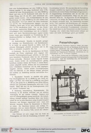 Preiserhöhungen