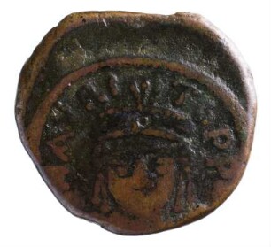 Münze, 10 Nummi, 592/597