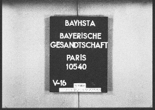 Neitzke, Kunstmaler in München, Anfrage nach Privatakademien in Paris