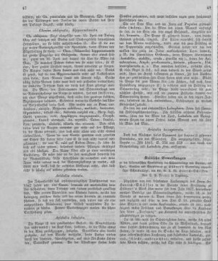 Kritische Bemerkungen zu der systematischen Bearbeitung der Schmetterlinge von Europa, als Text, Revision und Supplement zu Hübners Sammlung europäischer Schmetterlinge von Dr. G. A. W. Herrich-Schäffer / von C[hristian] F[riedrich] Freyer in Augsburg