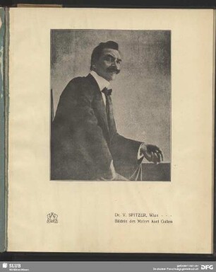 Bildnis des Malers Axel Gallen