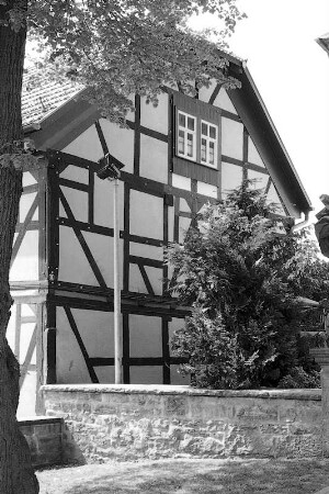 Fachwerkhaus (Fachwerkhaus); Eiterfeld, Marktstraße 1