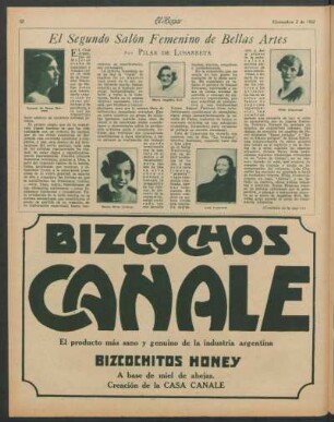El Segundo Salón Femenino de Bellas Artes