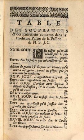 Les Souffrances De Notre Seigneur Jesus-Christ, 2. Contenant les Souffrances de N.S.J.C. pendant sa Passion & sa Mort