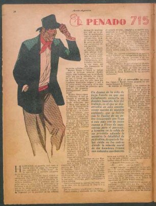 El panado 715 : Novela corta de Augusto Alberto Canstatt