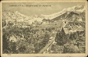 Innsbruck (574 m) – Hungerburgbahn mit Mariabrunn