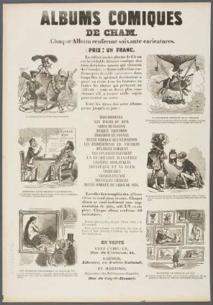 Albums Comiques de Cham