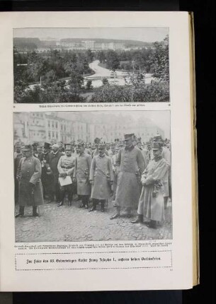 Zur Feier des 85. Geburtstages Kaiser Franz Josephs I., unseres hohen Verbündeten.