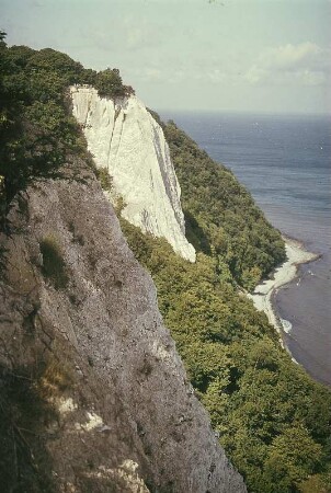 Rügen. Jasmund, Königsstuhl von Süden