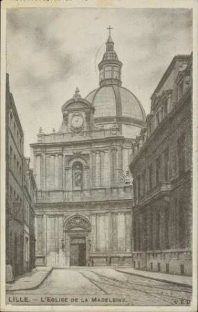 Lille. - L'Eglise de la Madeleine.