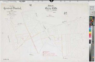 Marbeck (Borken), Rentengutsache Döring, Bl. 2 Urkarte Marbeck Flur 39;41
