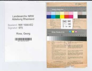 Entnazifizierung Georg Ross, geb. 18.11.1895 (Polizeibeamter)