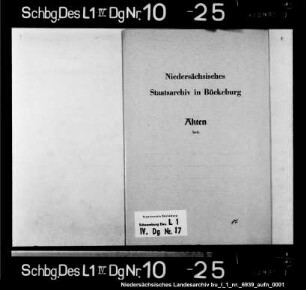 Gesuch des Bischofs Philipp Sigismund zu Osnabrück und Ver- den um Mast in der Grafschaft
