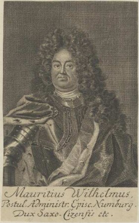 Bildnis von Mauritius Wilhelmus, Herzog von Sachsen-Zeitz
