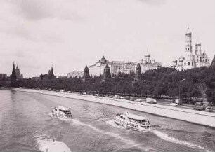 Russland, Moskau, Fahrgastschiffe