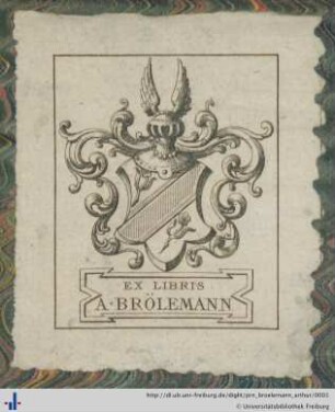 [Provenienz]: Brölemann, Arthur-Auguste