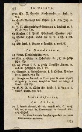 178-185, In Folio.