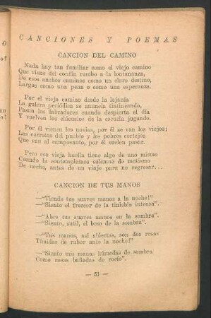 Canción del camino