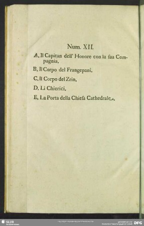 Num. XII.