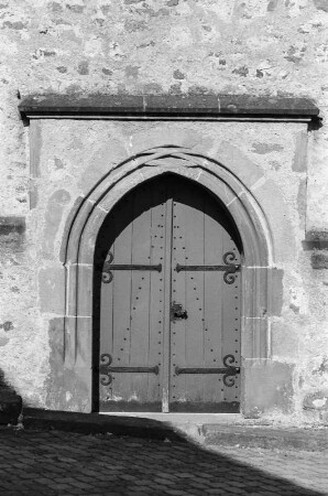 Evangelische Kirche, ehemalige Johanniterkirche St. Johannes der Täufer (Kirche, evangelisch, Bruchsteinmauerwerk); Burgwald, Johanniterstraße 10, Johanniterstraße 8