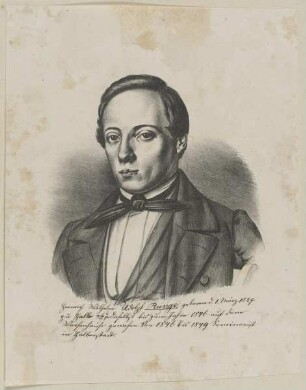 Bildnis des Heinrich Wilhelm Adolph Runge