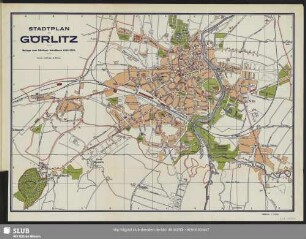 Karte : Stadtplan Görlitz
