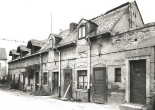 Radebeul, Meißner Straße 426. Ehemaliges Gefängnis und Armenhaus (1870/1880). Hofansicht